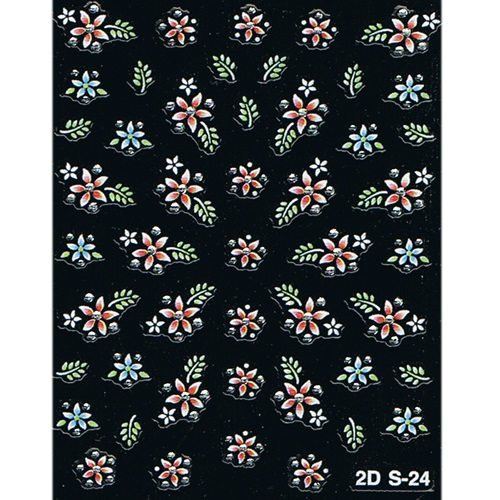 2D Nail Art Sticker
