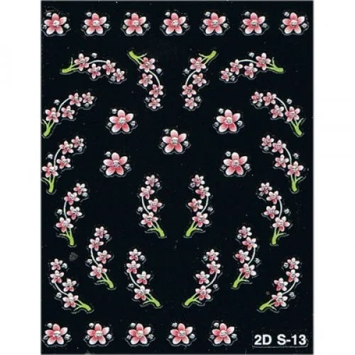 2D Nail Art Sticker