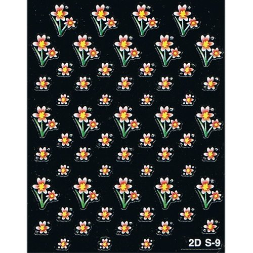 2D Nail Art Sticker