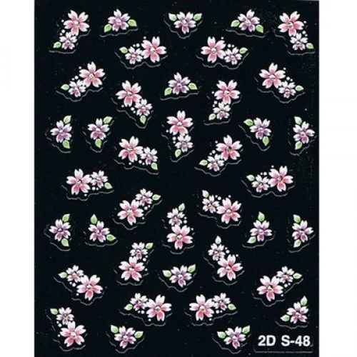 2D Nail Art Sticker