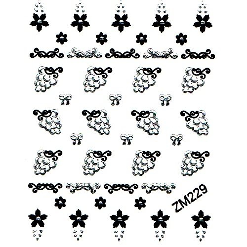 2D Nail Art Sticker