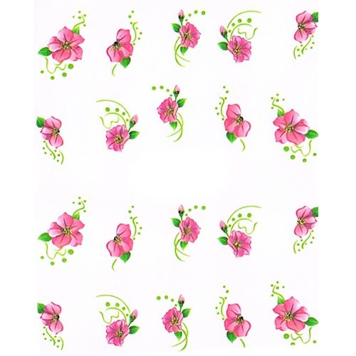 2D Nail Art One Stoke Sticker