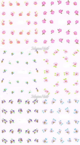 2D Nail Art Sticker
