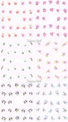 2D Nail Art Sticker