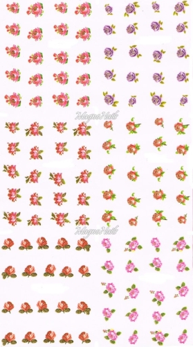 2D Nail Art Sticker