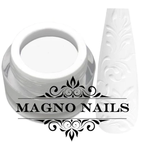 UV Gel - 1101 - 3D Paste White Glitzer Gel Glitzergel Nageldesign Nägel Nails Nagelstudio