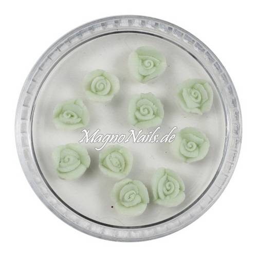 3D Nail Art Keramik Rosen