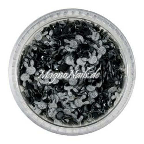 3D Einlegemotive - Shapes - 3D Hasen schwarz Ostern Nailart Nageldesign Nail art