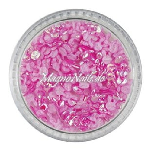 3D Einlegemotive - Shapes - 3D Hasen pink Otern  Nailart Nageldesign Nail art