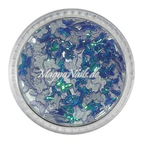 3D Einlegemotive - Shapes - Schmetterlinge dunkelblau 5 mm