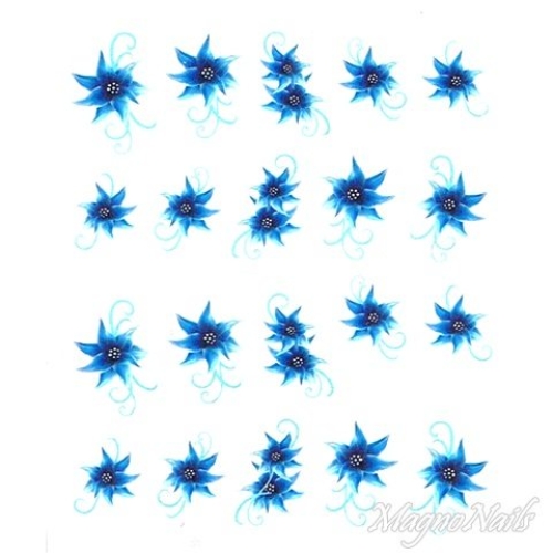 2D Nail Art One Stoke Sticker