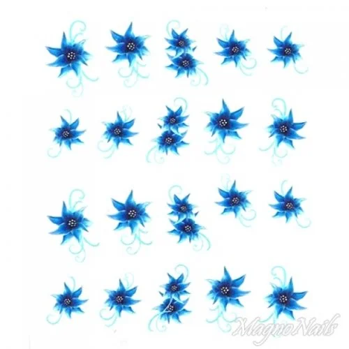 2D Nail Art One Stoke Sticker