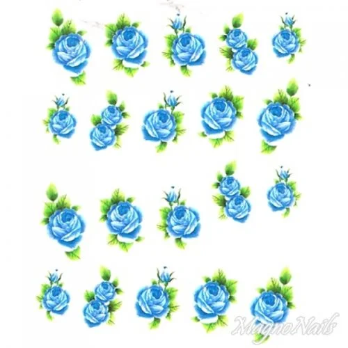 2D Nail Art One Stoke Sticker