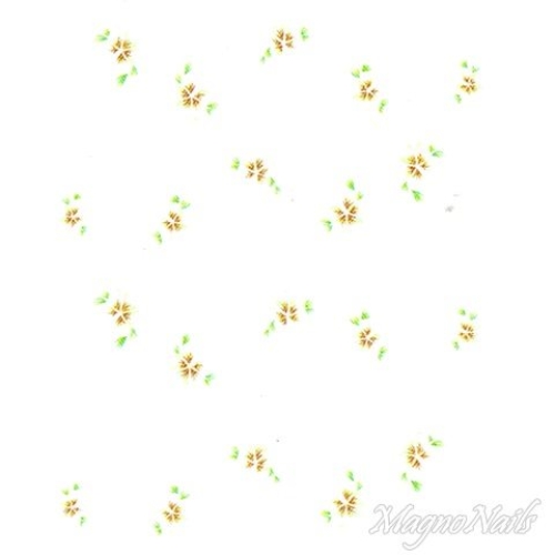2D Nail Art One Stoke Sticker