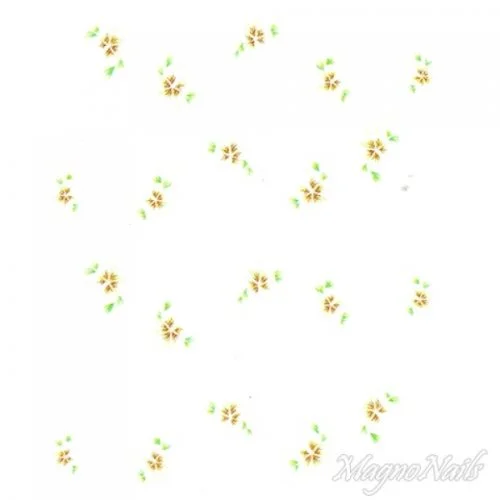 2D Nail Art One Stoke Sticker