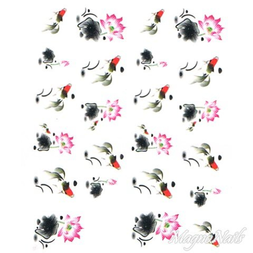 2D Nail Art One Stoke Sticker