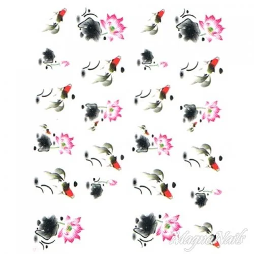 2D Nail Art One Stoke Sticker