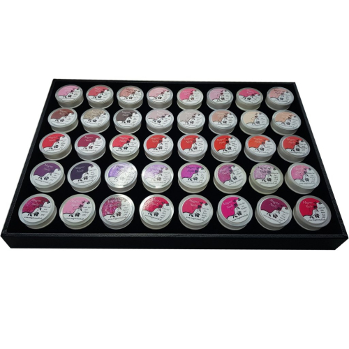 Preview: Schublade Display für 40 Gel Dosen leer Sortierbox Aufbewahrung