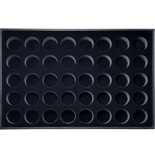 Preview: Display für 40 Gel Dosen leer Nails Nagelgel Nögel Präsentation Aufbewahrung Ständer