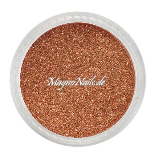 Perlglanz Pigment - braun fein Nageldesign Nägel Nailart Nails Nagelstudio