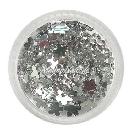 Strasssteine - Blume groß kristall Nageldesign Nägel Nails Nagelstudio Einleger Nailart