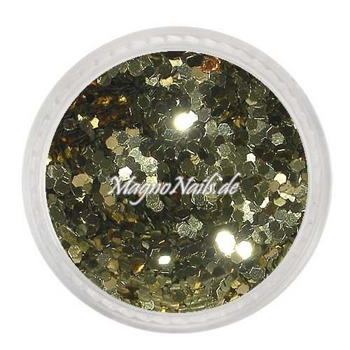 Nail Art Pailetten gold 1mm  Nägel Nails Nailart Nageldesign Nagel GlitzerPailetten