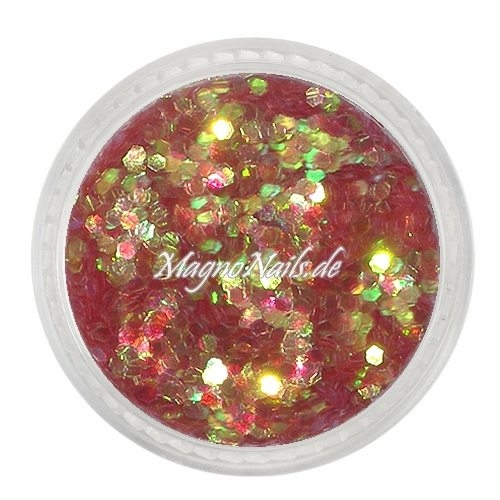 Nail Art Pailetten rot 1mm  Nägel Nails Nailart Nageldesign Nagel GlitzerPailetten