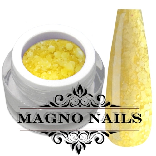 UV Gel - 5452 - Confetti Gel - Sunflower