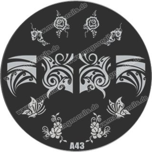 Nail Stamping Schablone