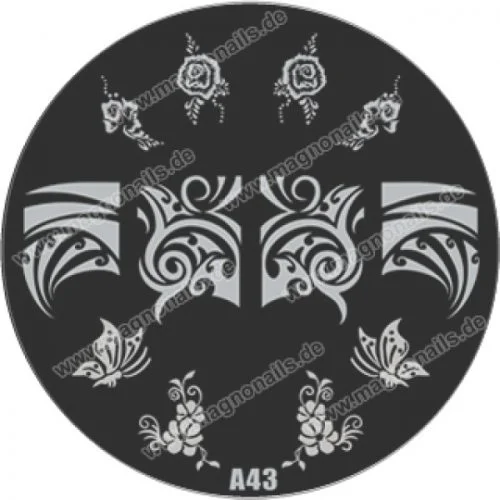 Nail Stamping Schablone