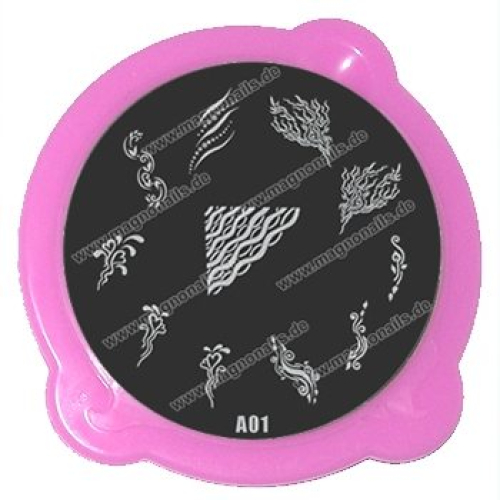 Preview: Designer Schablonen Halter für Stamping Schablonen Zubehör