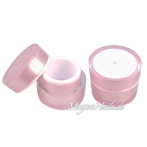 Preview: Designer Acryl Leerdose rosa 30ml  Nagelstudio Gel Acryl Designer Leere Dose