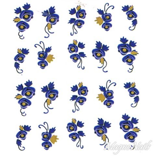 2D Nail Art One Stoke Sticker