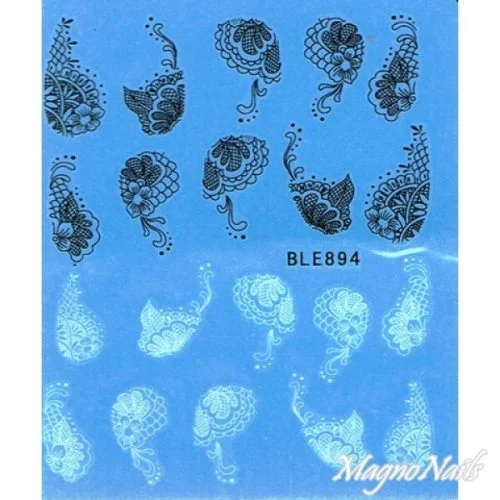 2D Nail Art One Stoke Sticker