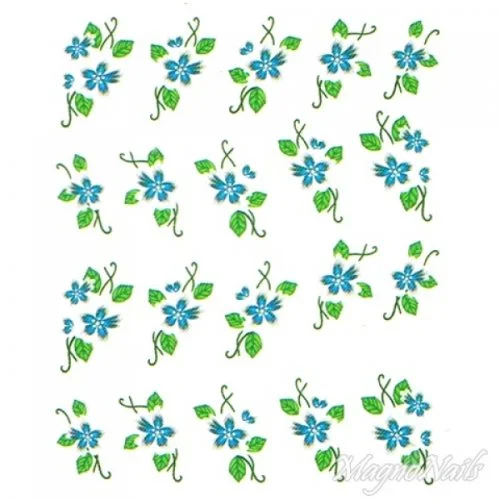 2D Nail Art One Stoke Sticker