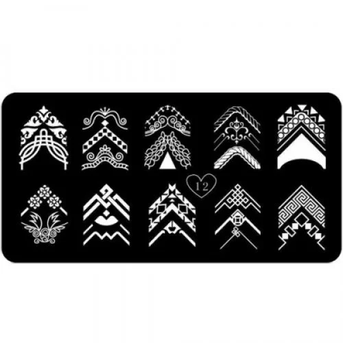 Stamping Schablone A01