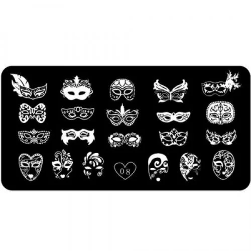 Stamping Schablone A01