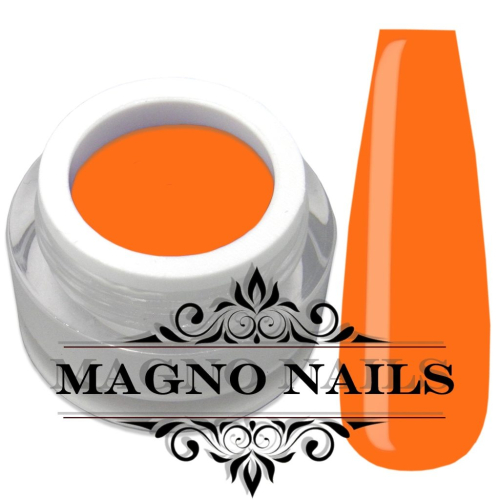 Neon Orange deckendes Farbgel made in Germany