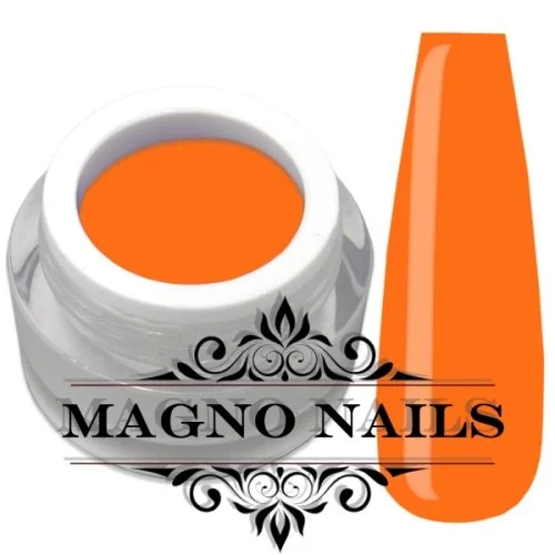 Neon Orange deckendes Farbgel made in Germany