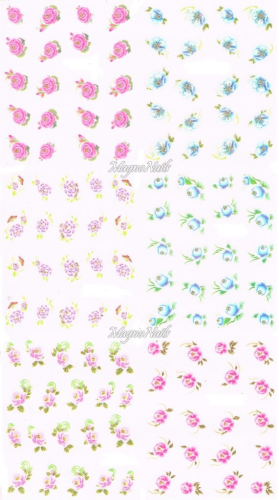 2D Nail Art Sticker