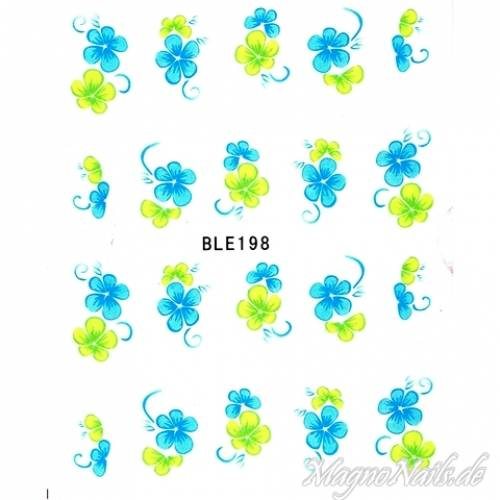 2D Nail Art One Stoke Sticker