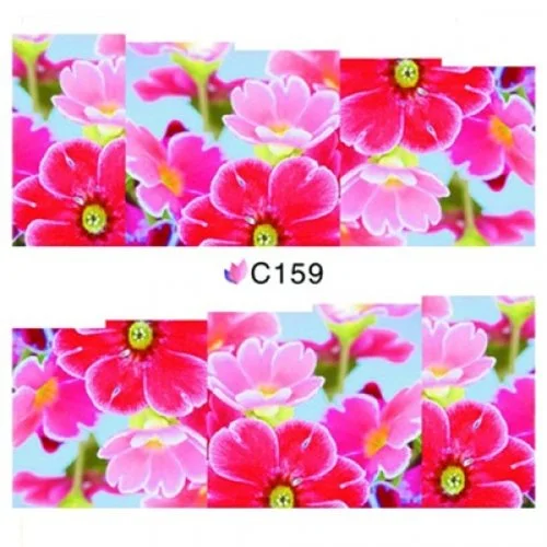 2D Nail Art One Stoke Sticker