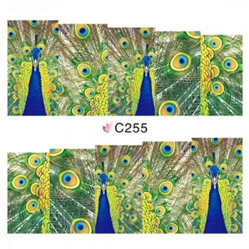 2D Nail Art One Stoke Sticker