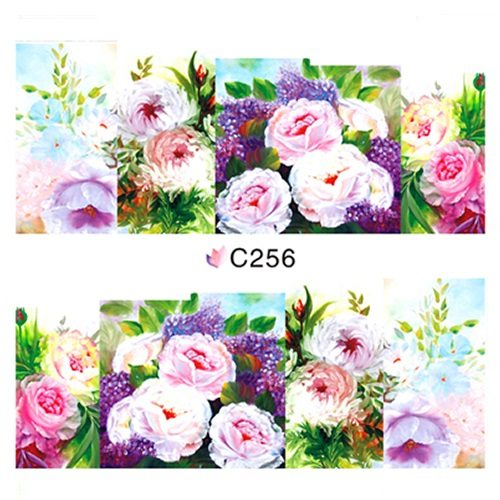 2D Nail Art One Stoke Sticker