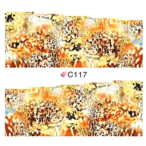 2D Nail Art One Stoke Sticker