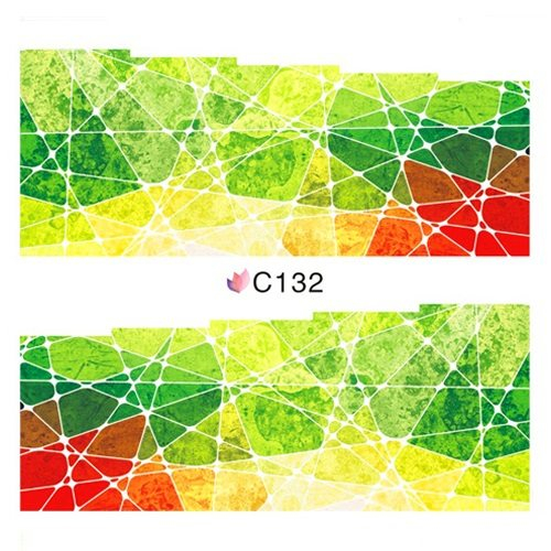 2D Nail Art One Stoke Sticker