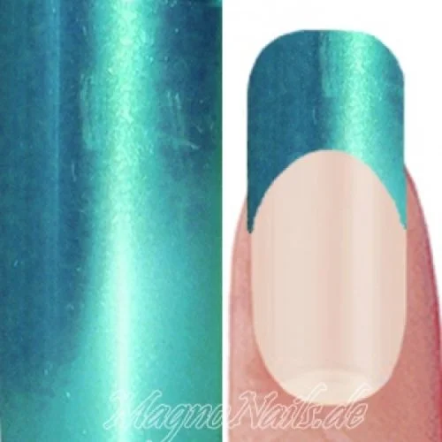 Nail Art Transfer Folie 1,5m - Nail Foil - Turquiose Nagelfolie Nageldesign Folie Tranferfolie Nailart