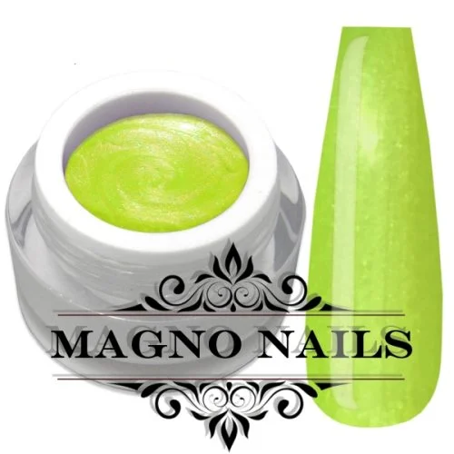 UV Gel - 730 - Pearl Gel Neon Lemon Nägel Nagelgel Dosen UV-Gel Color Gel Farbgel Perlmutt Perlgel