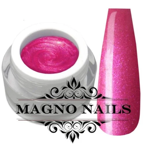 Neon Pink Metallic Gel Perl Gel Pearlgel