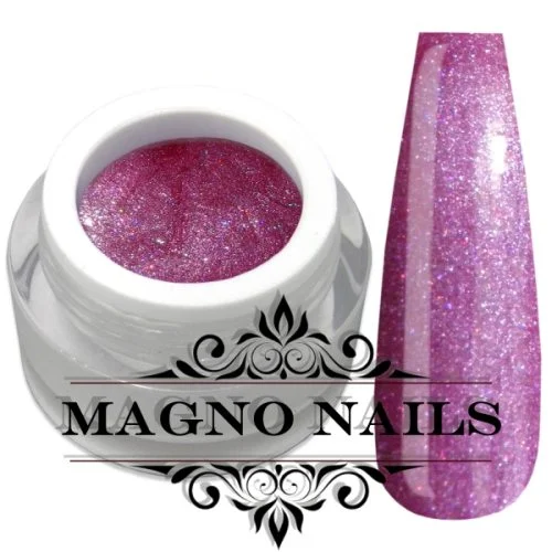 Pink Lila Glitzer Glitter Gel Schimmer Deckend